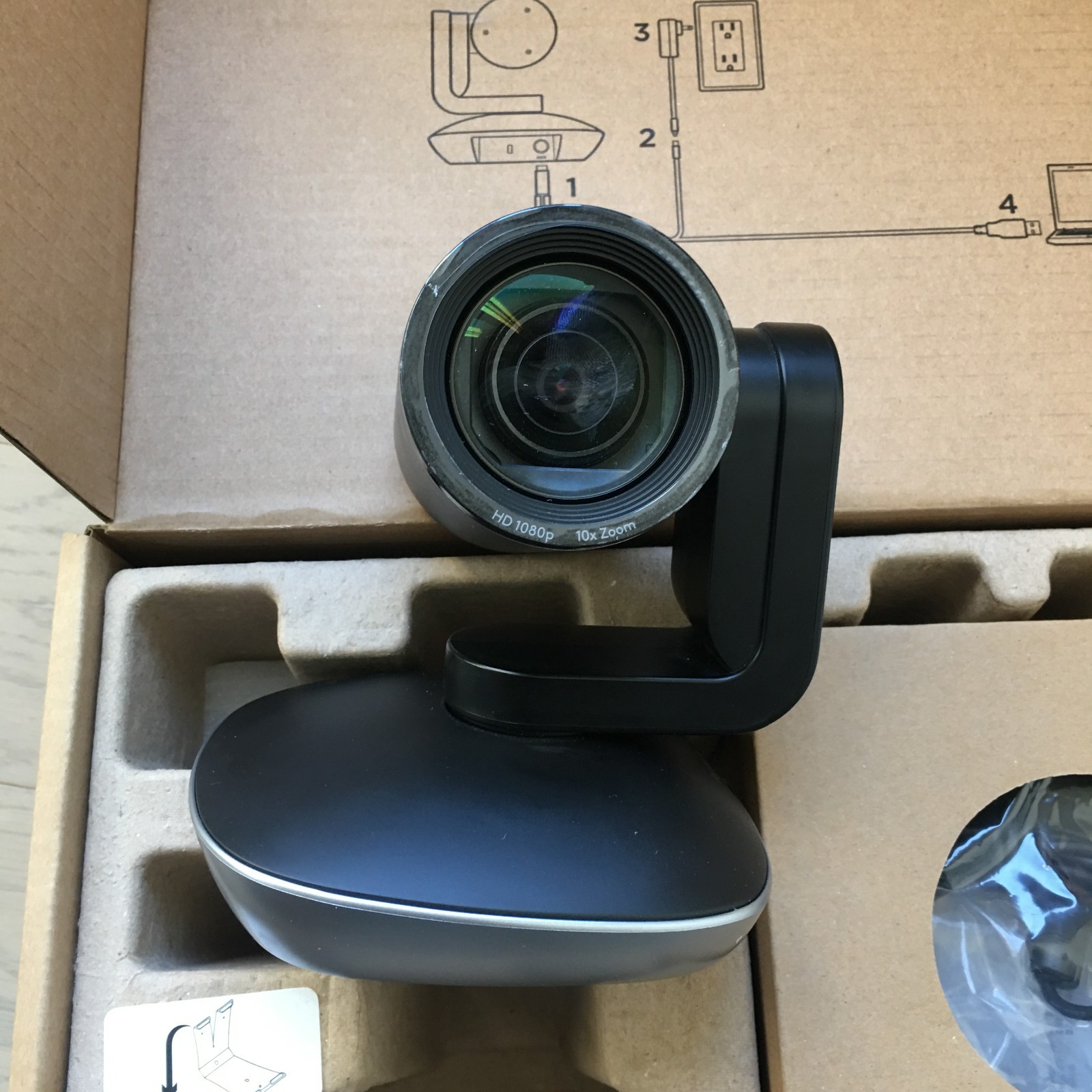 Logitech PTZ PRO 2 CC2900ep Video Camera for Conference Rooms