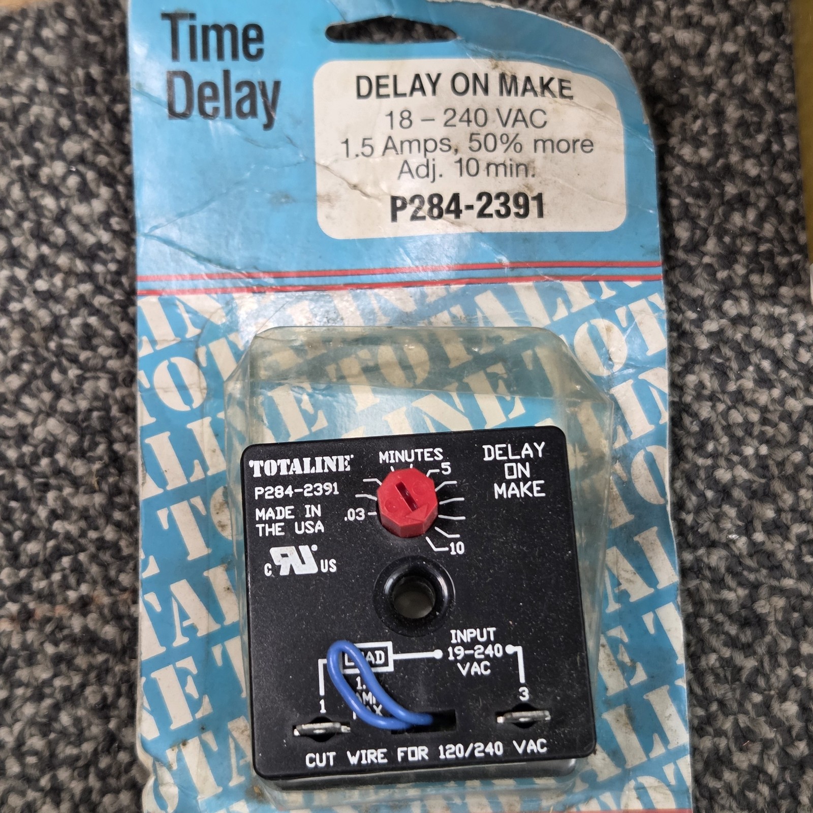 Totaline P284-2391 Delay Timer for HVAC Systems