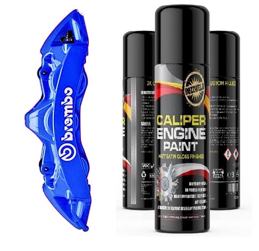BREMBO Ultramarine Blue Brake Caliper Paint VHT Proper 2K- DTM Gloss Buzzweld