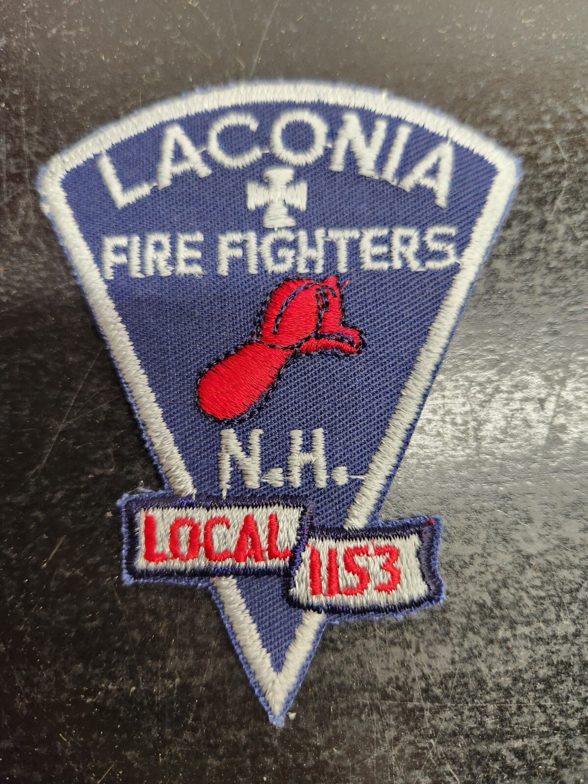 Vintage Laconia New Hampshire Fire Department Local 1153 Patch