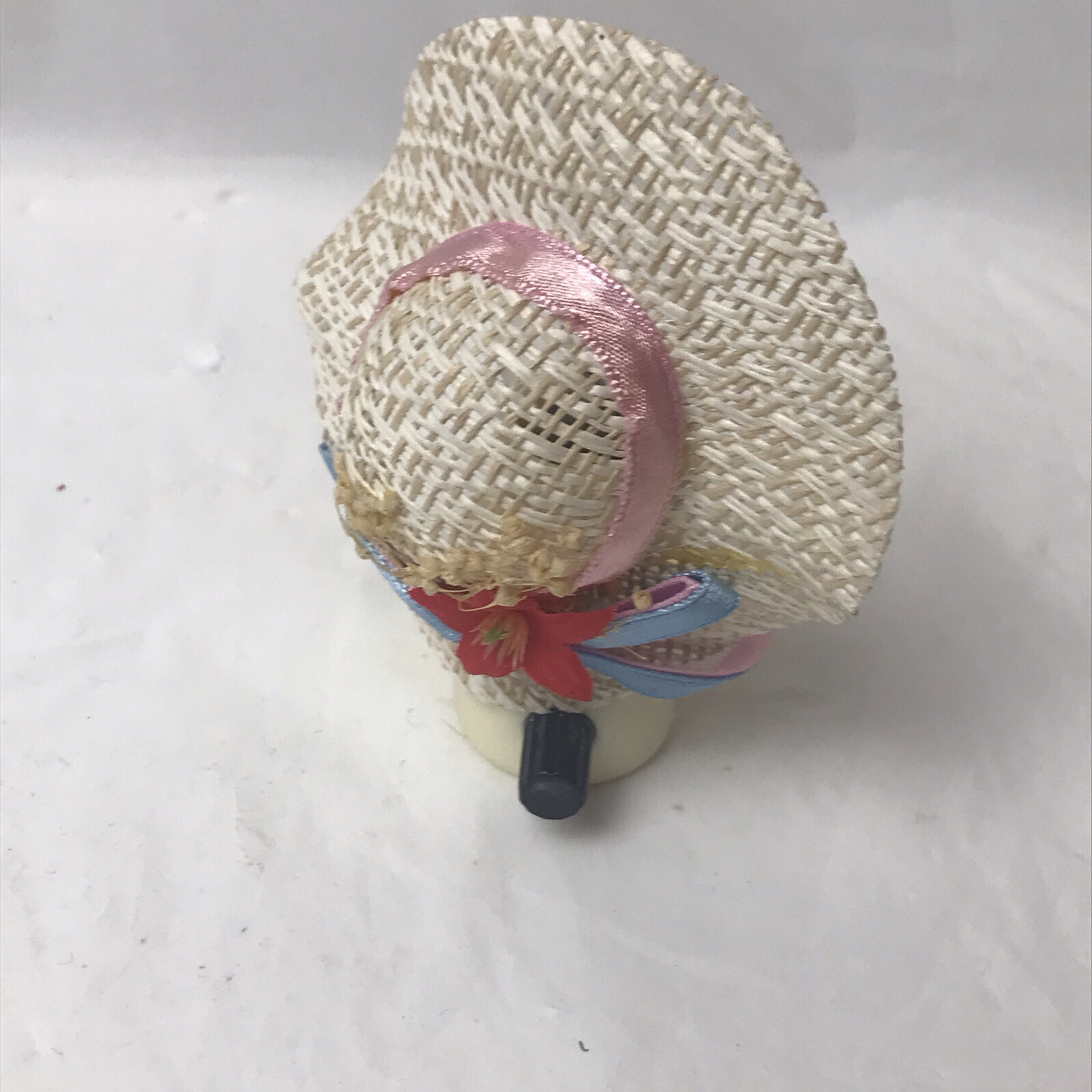 Albert Price Floral Hat Night Light Vintage Taiwan French Country Shabby Chic