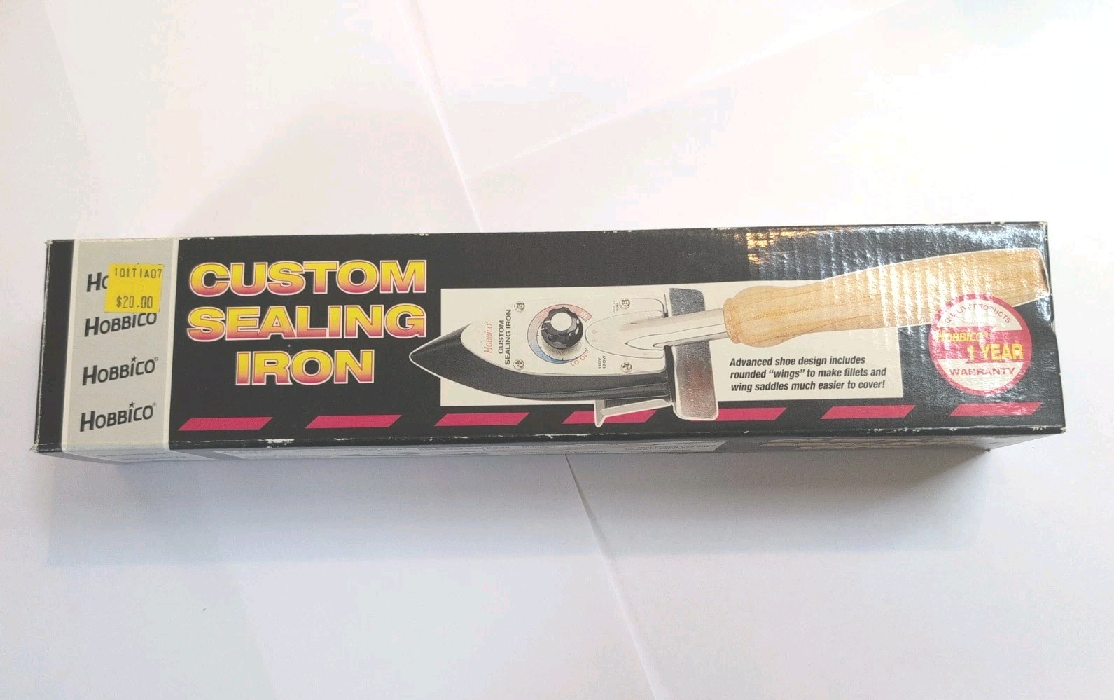 NEW Hobbico Custom Sealing Iron Model HCAR8000 110V Advanced Shoe