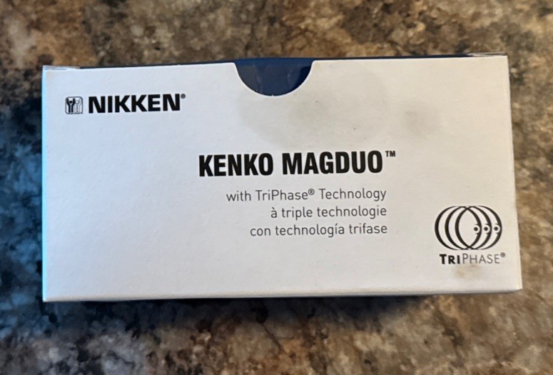 NEW - Nikken Kenko MagDuo Magnetic Stress Relieving Massager