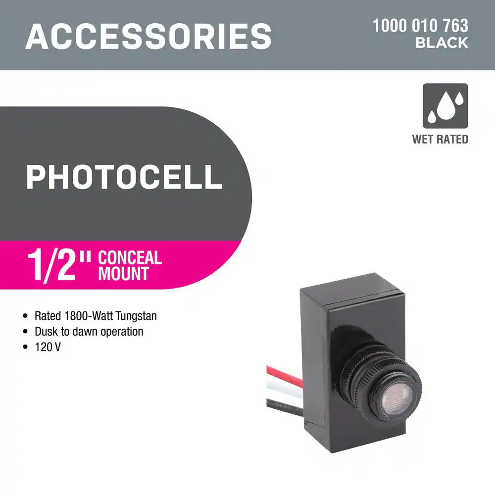 Weatherproof Dusk to Dawn Photo Sensor