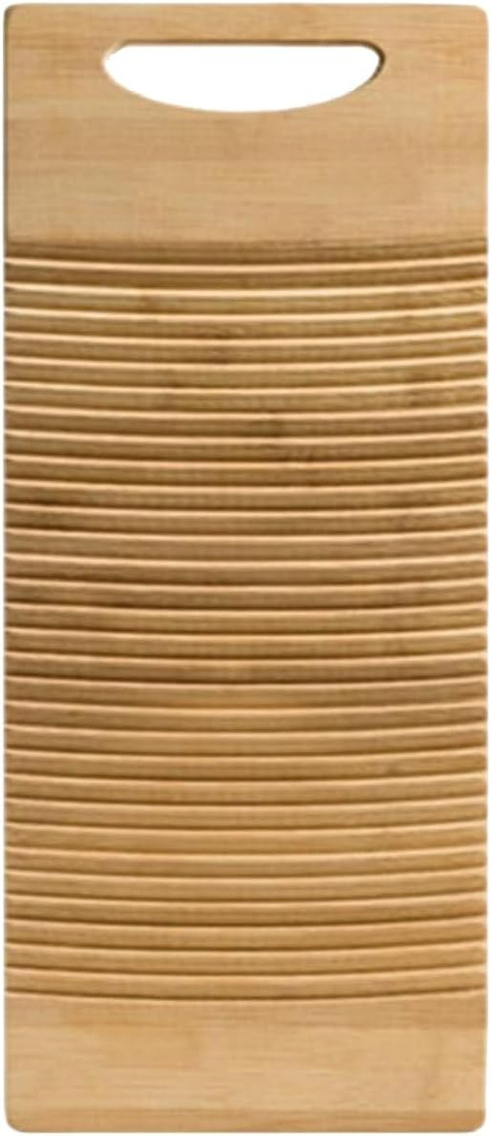 Tabla de Lavar de Madera con Agujero para Colgar Lavanderia Antideslizante 1 Pza