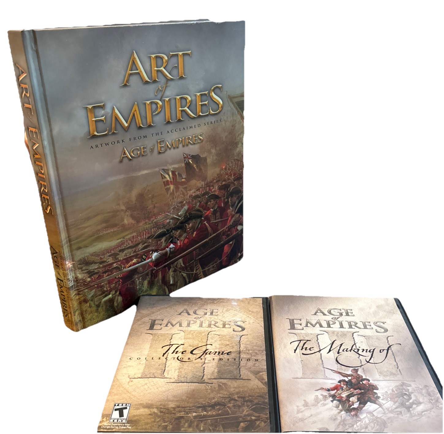 Art of Empires Artwork/Age of Empires HC+The Game Collector’s*/Making Of DVD