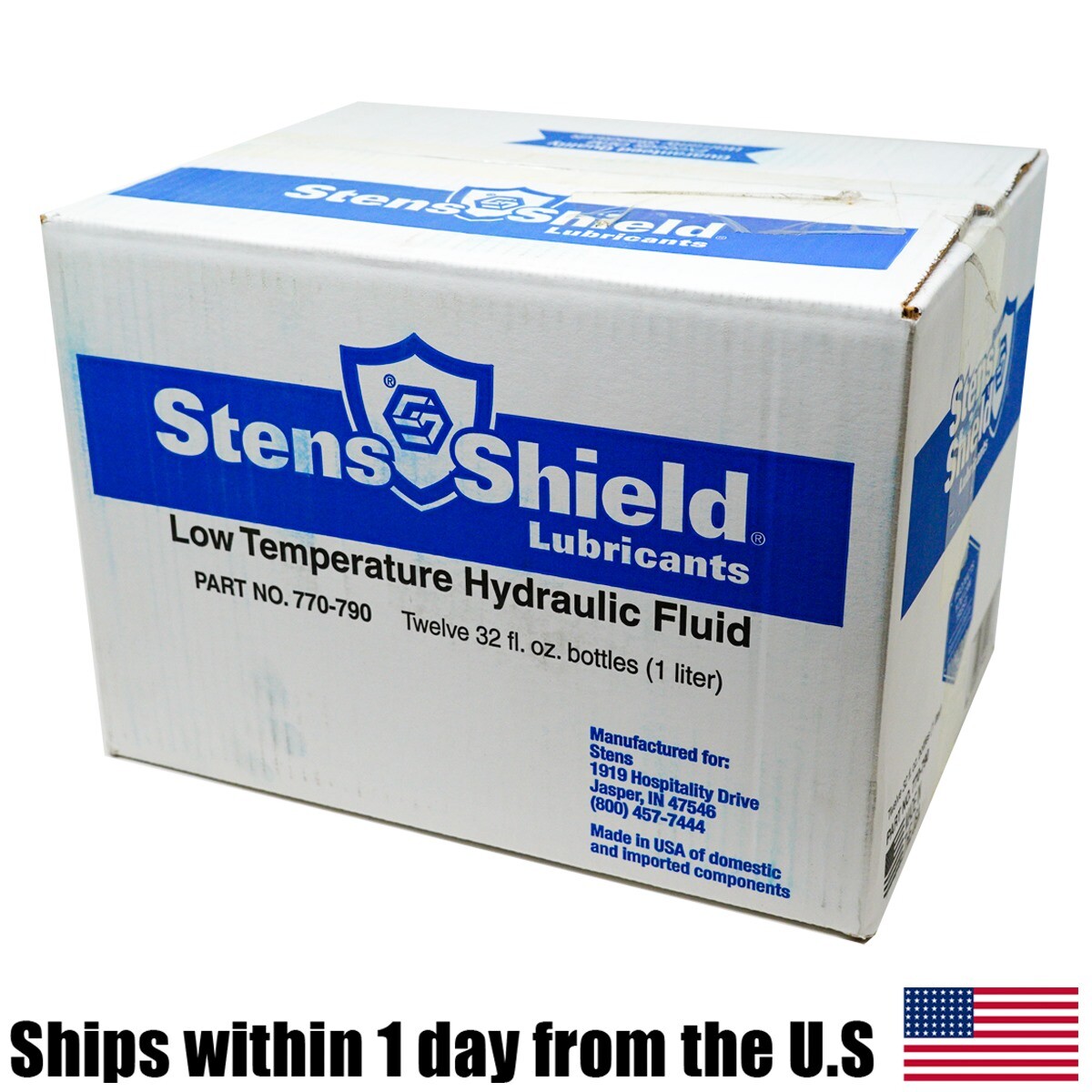 12PK Stens Shield Low Temperature Hydraulic Fluid 770790 32 oz.