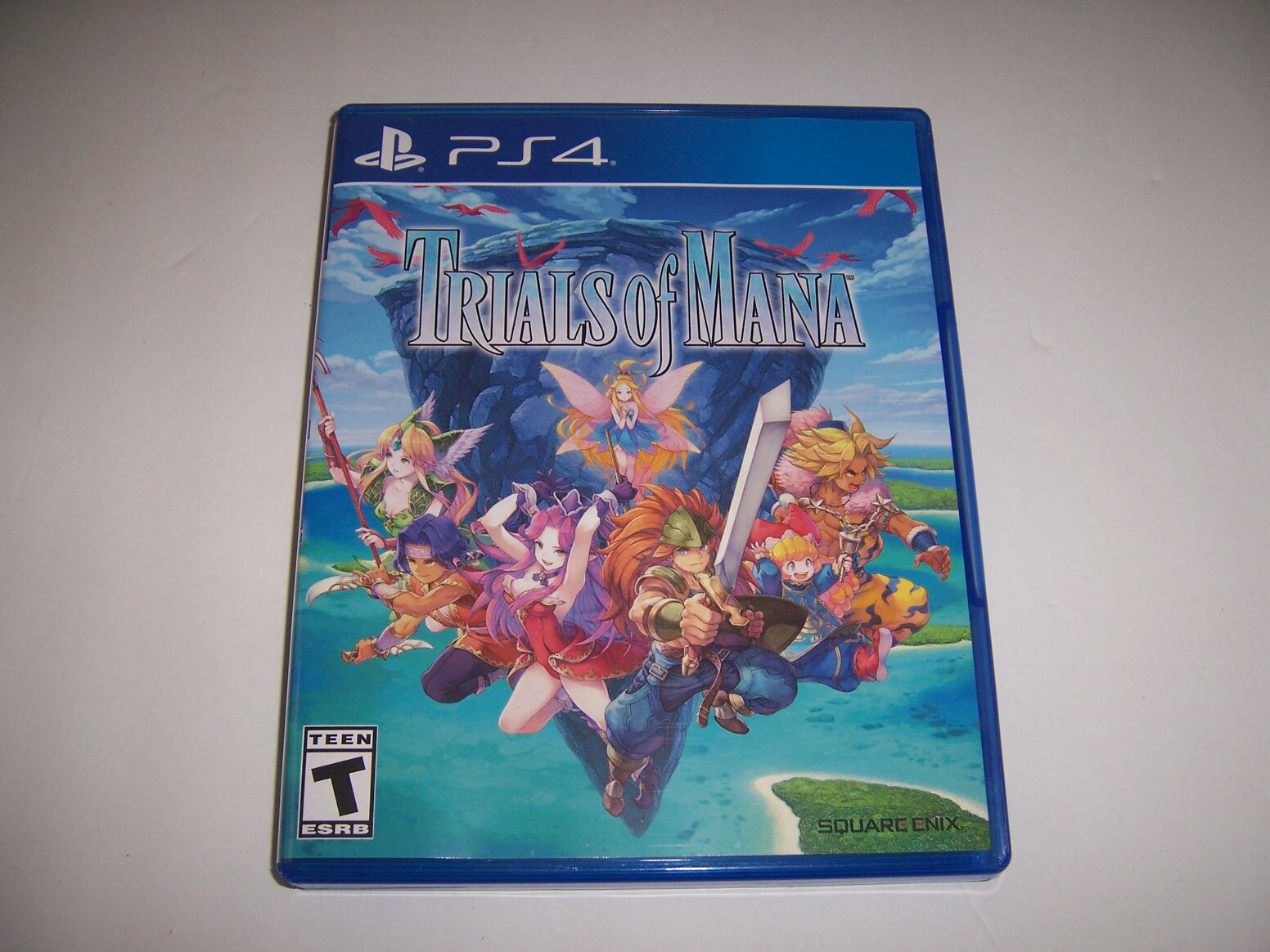 Replacement Box Case TRIALS OF MANA Sony Playstation 4 PS4 ORIGINAL *NO DISC*