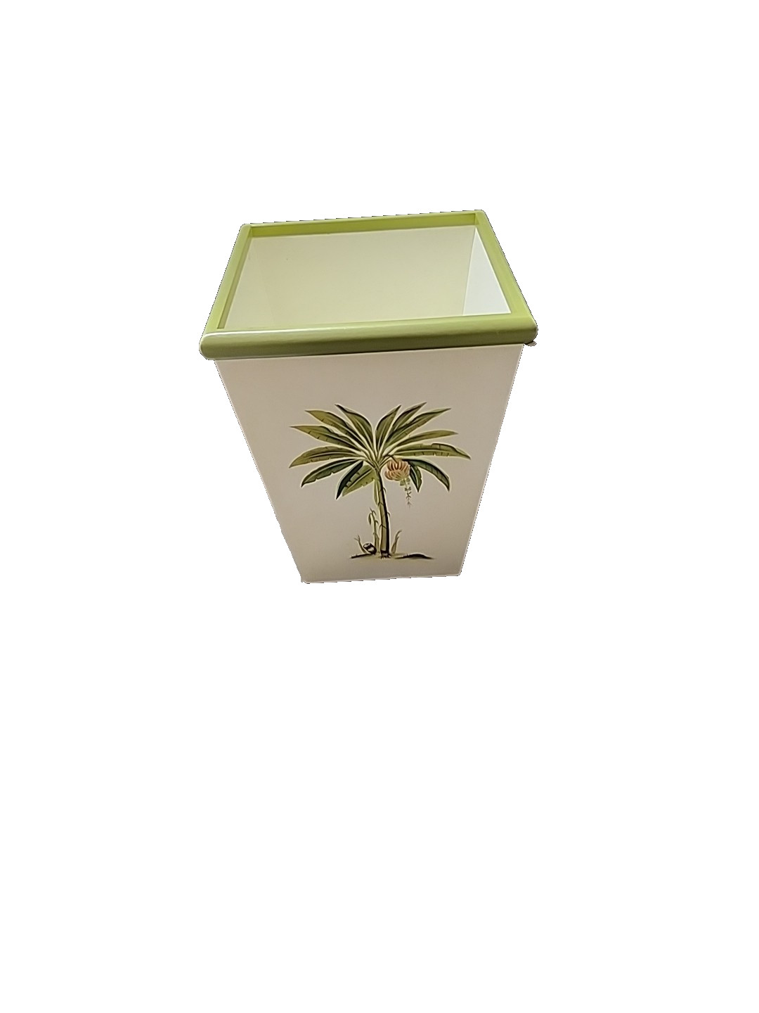 WAVERLY Tahiti Bathroom Garbage Can Only Port Of Call Palm Trees