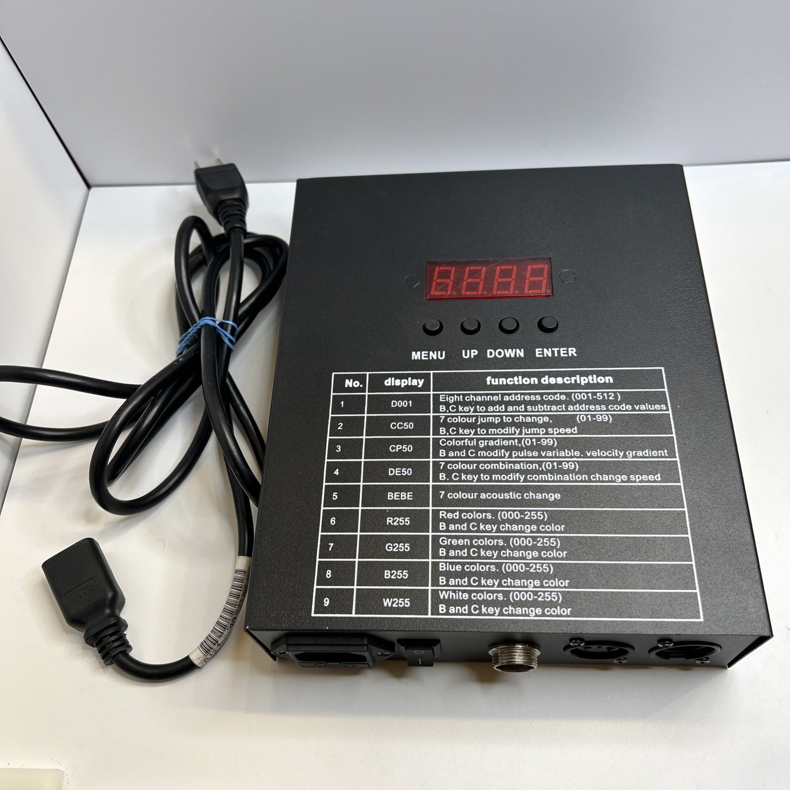DMX Control White/Blue/Green/Red LED Stage Red Green White Blue