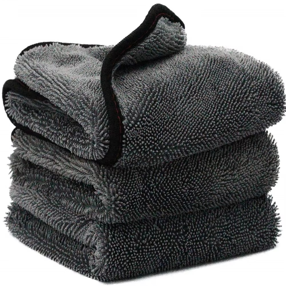 Microfiber Twist Car Wash Towel Professional Car Cleaning Drying Cloth Towels fo