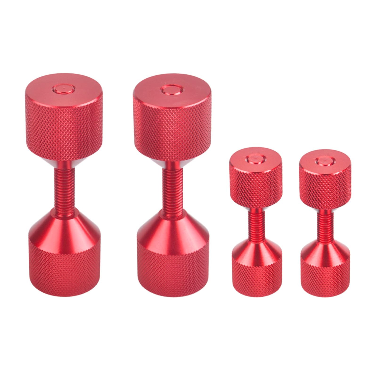 4 Pcs Aluminium Flange Two Hole Alignment Pins - 1-1/8 and 1-5/8 Detachable Doub