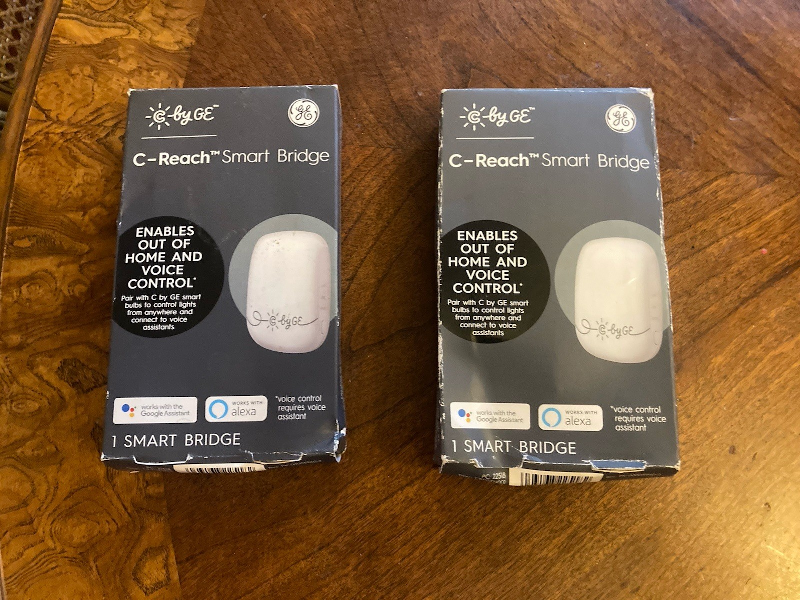 GE C-Reach Smart Bridge Enable Voice Control Google Alexa Lot Of 2