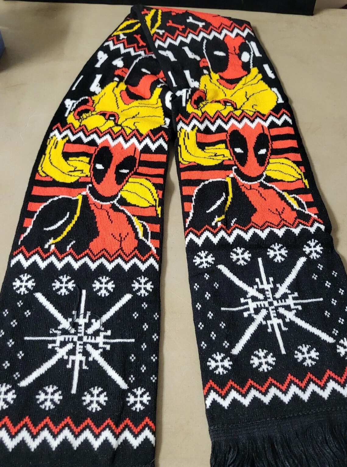 Deadpool Double sided Scarf