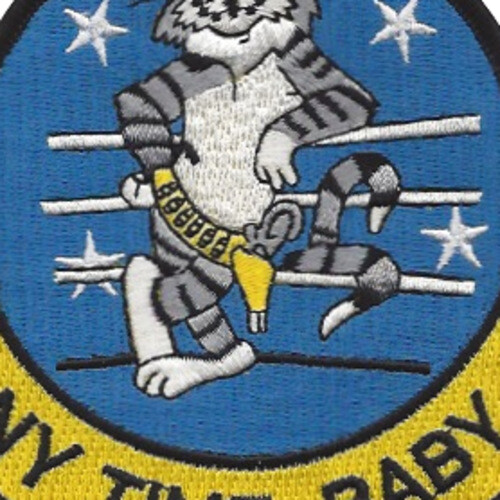 F-14D Tomcat Patch Any Time Baby