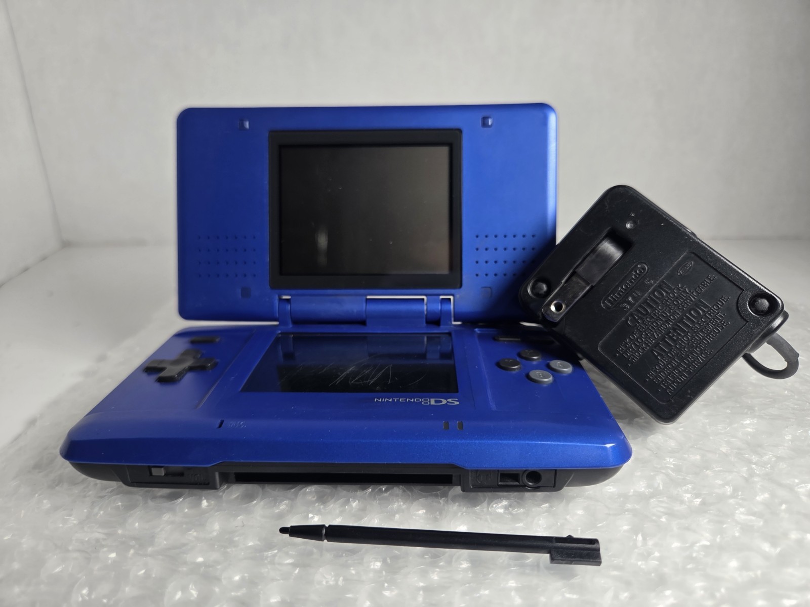 Nintendo DS GBA Orginal Model Blue Handheld System Charger Tested New Battery