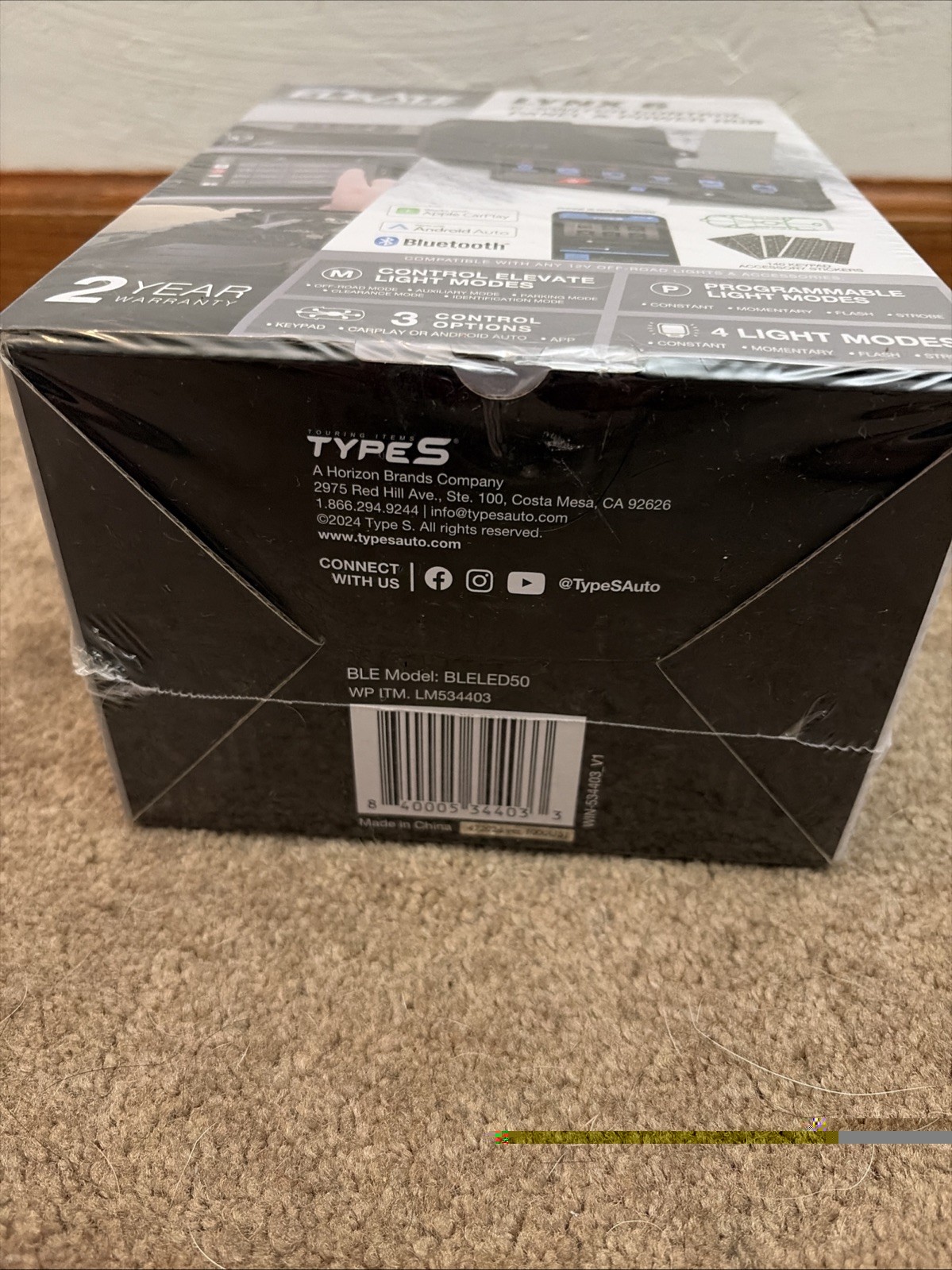 NEW TypeS Elevate Series LYNX 6-6Switch Control Panel & Power Hub LM534403