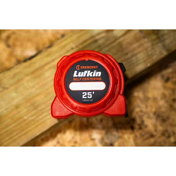 Lufkin 25 Ft. Self-Centering Power Tape Measure