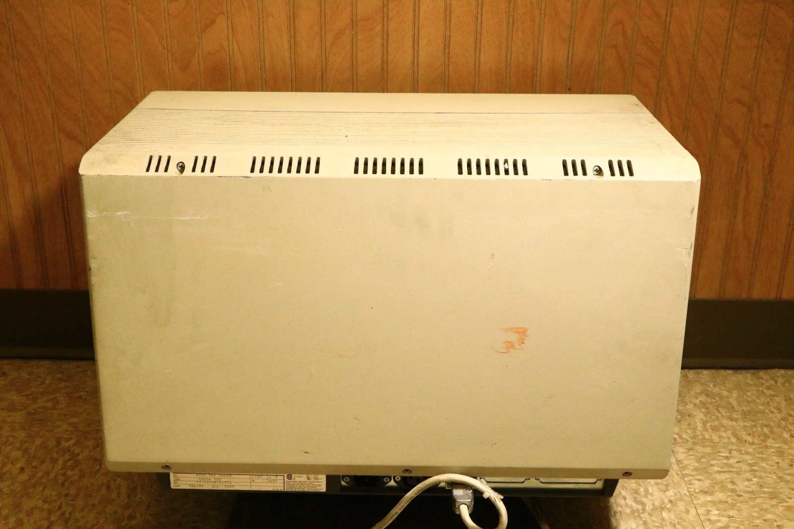 Philips 3000 Computer System Type M3004 VDU Dual Drives as-is Powers On