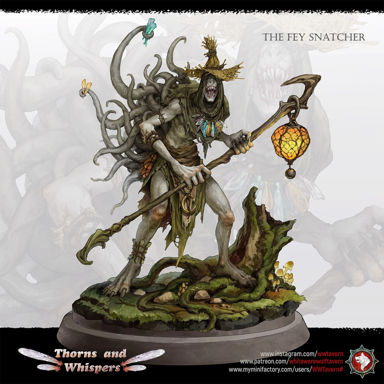 The Fey Snatcher - Resin Tabletop Miniature