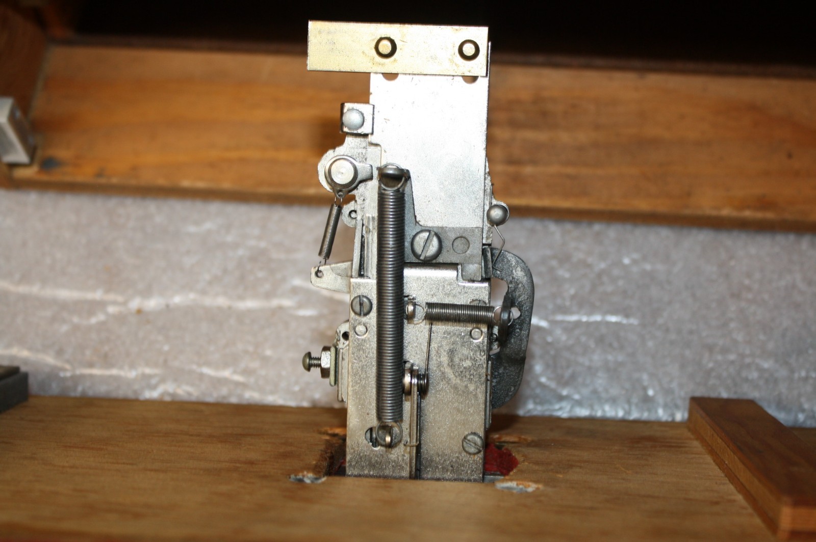 Vintage Collectible 1930’s or 40’s Coin Operated Punch Board Machine With Keys