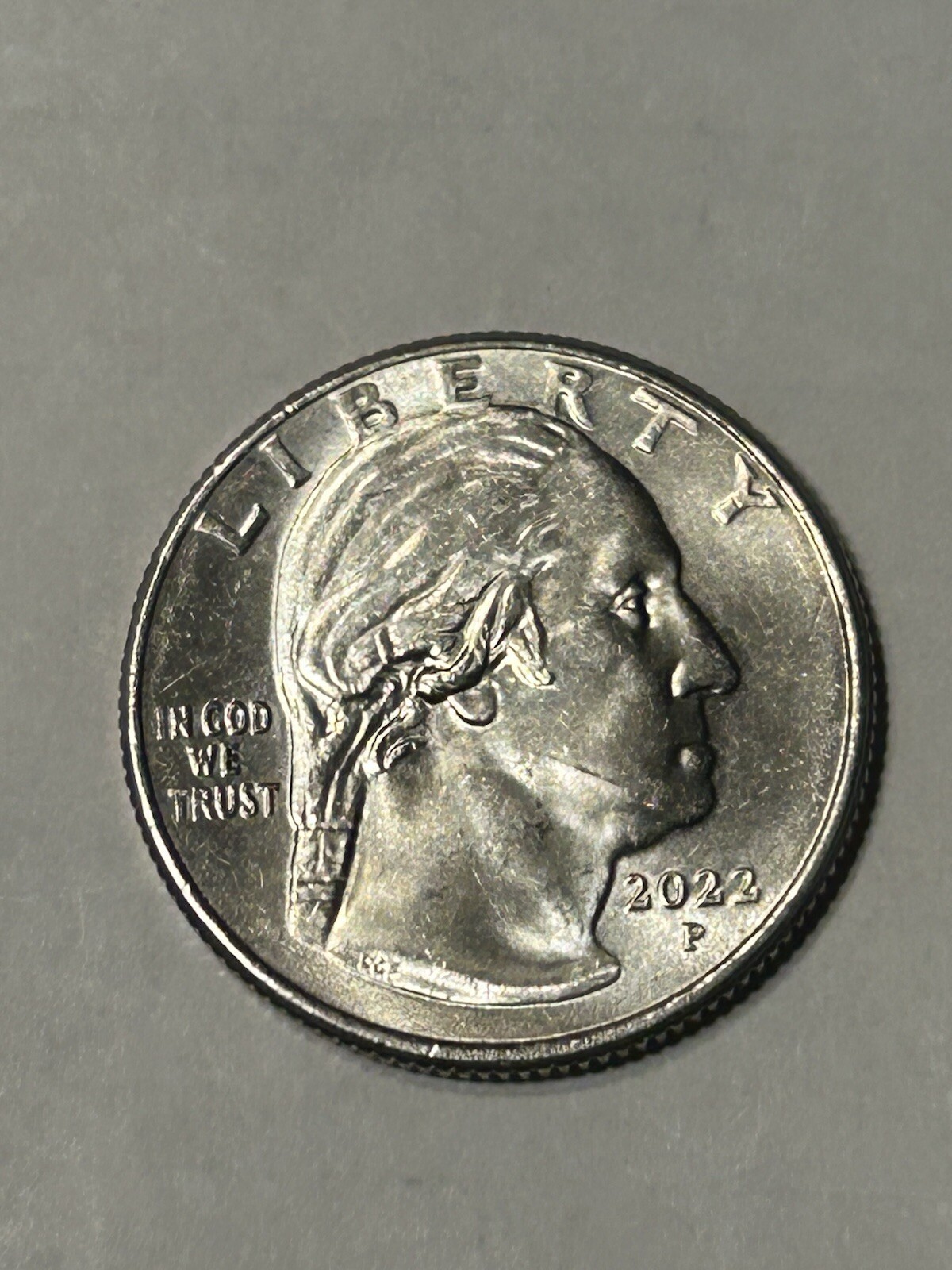 2022 P Nina Otero Warren Quarter Flaw Beside A