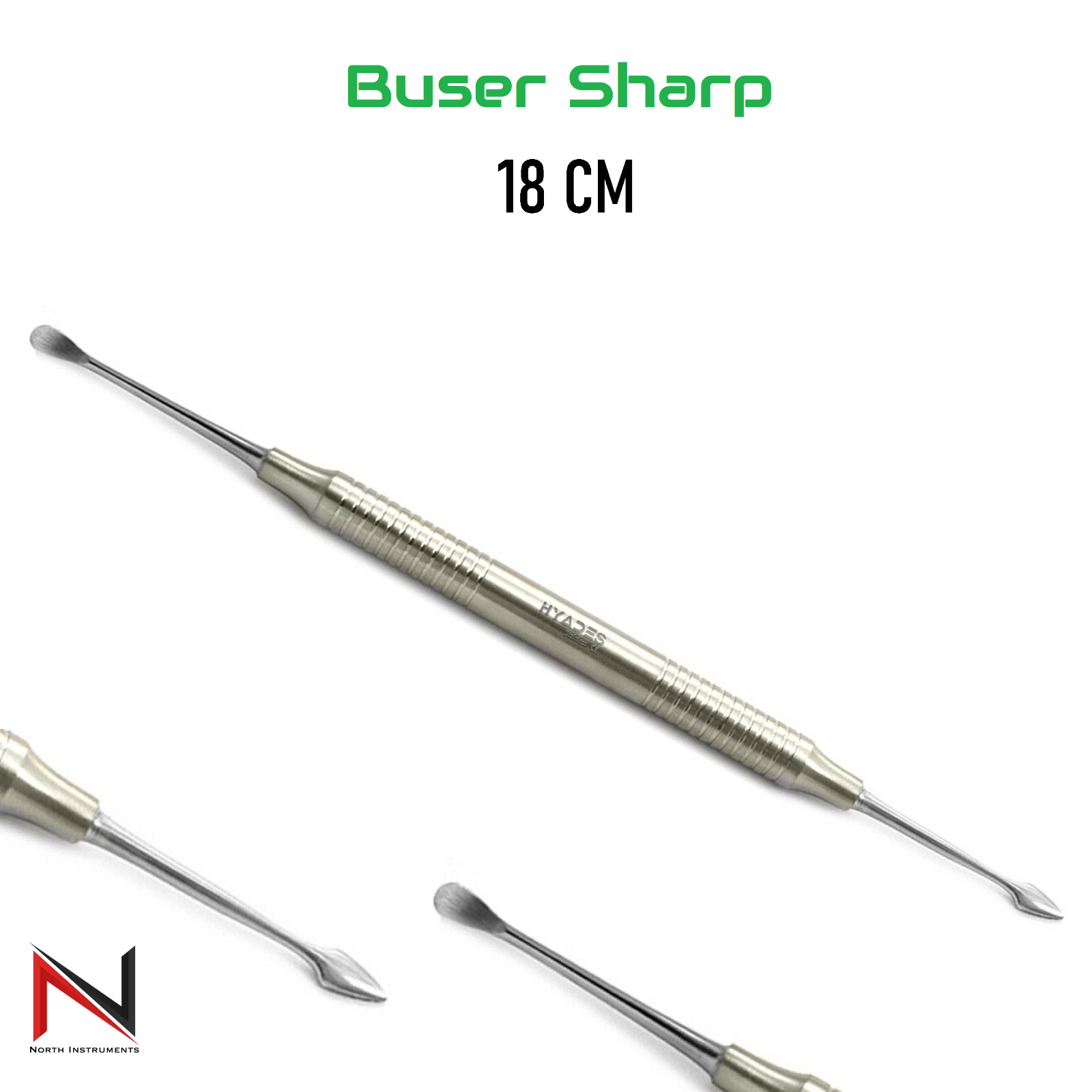 Dental Periosteal Buser Sharp Implant Tissue Retracting Mucoperiosteum Tool CE