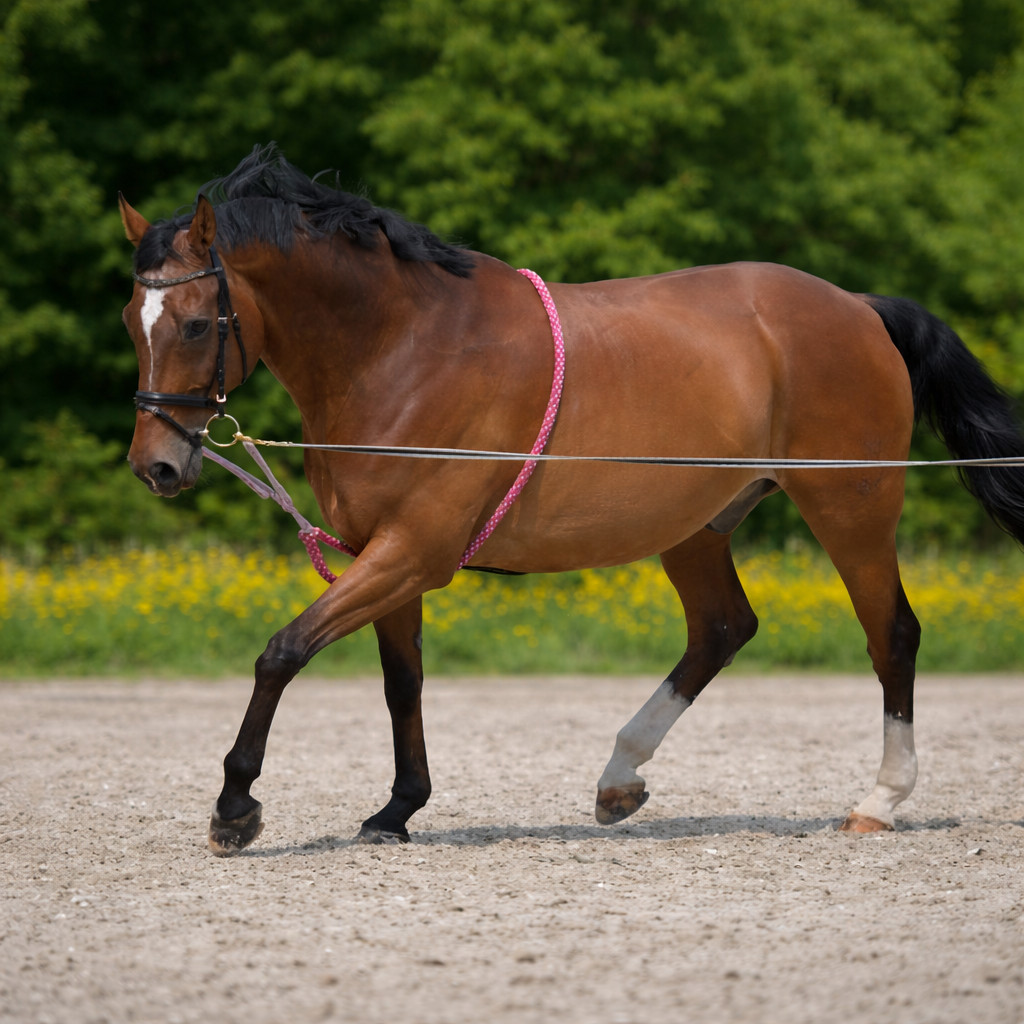 Performance Horse Lunging Surcingle | Adjustable Training Muscle System