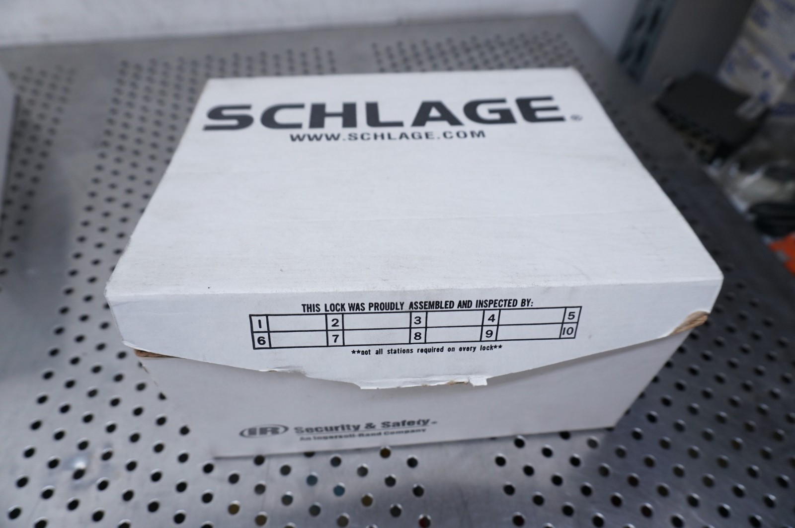 SCHLAGE SPA ND10S 626 Lever Heavy Duty Mechanical Office Lockset Passage 1 3/4