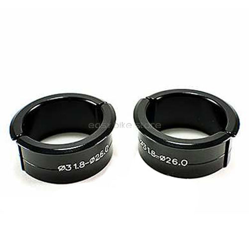 ART Handlebar Shim 26mm Handlebar to 31.8mm Stem BIKE SPACR BLACK CYCLING ADJUST