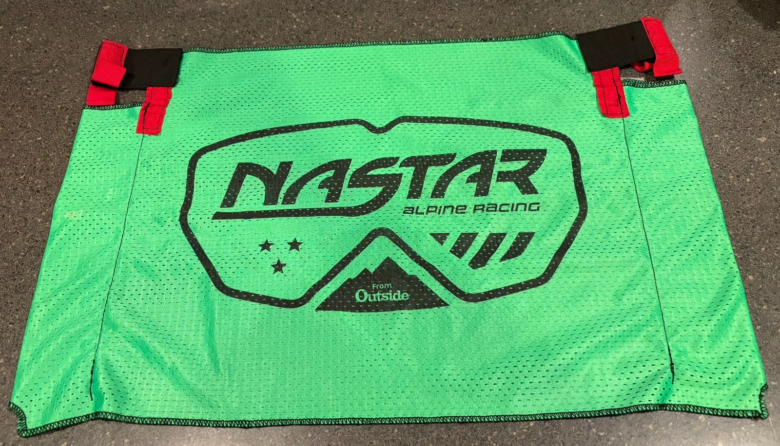 NASTAR retired race used souvenir Gate Panels Blue / Yellow / Green / Orange