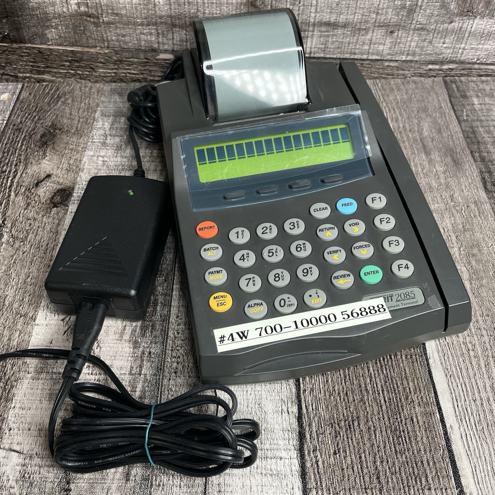 Lip Nurit 2085 POS EDC Terminal Credit Card Machine Reader Receipt Printer