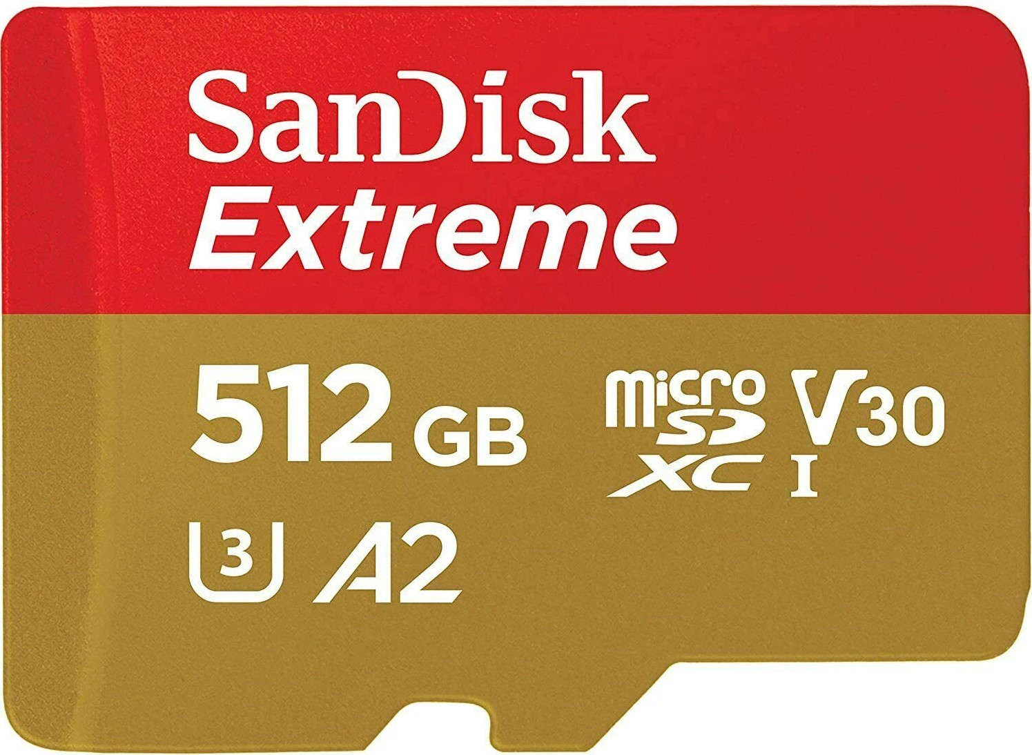 SanDisk Extreme Card 512GB 1TB - Memory Micro SD