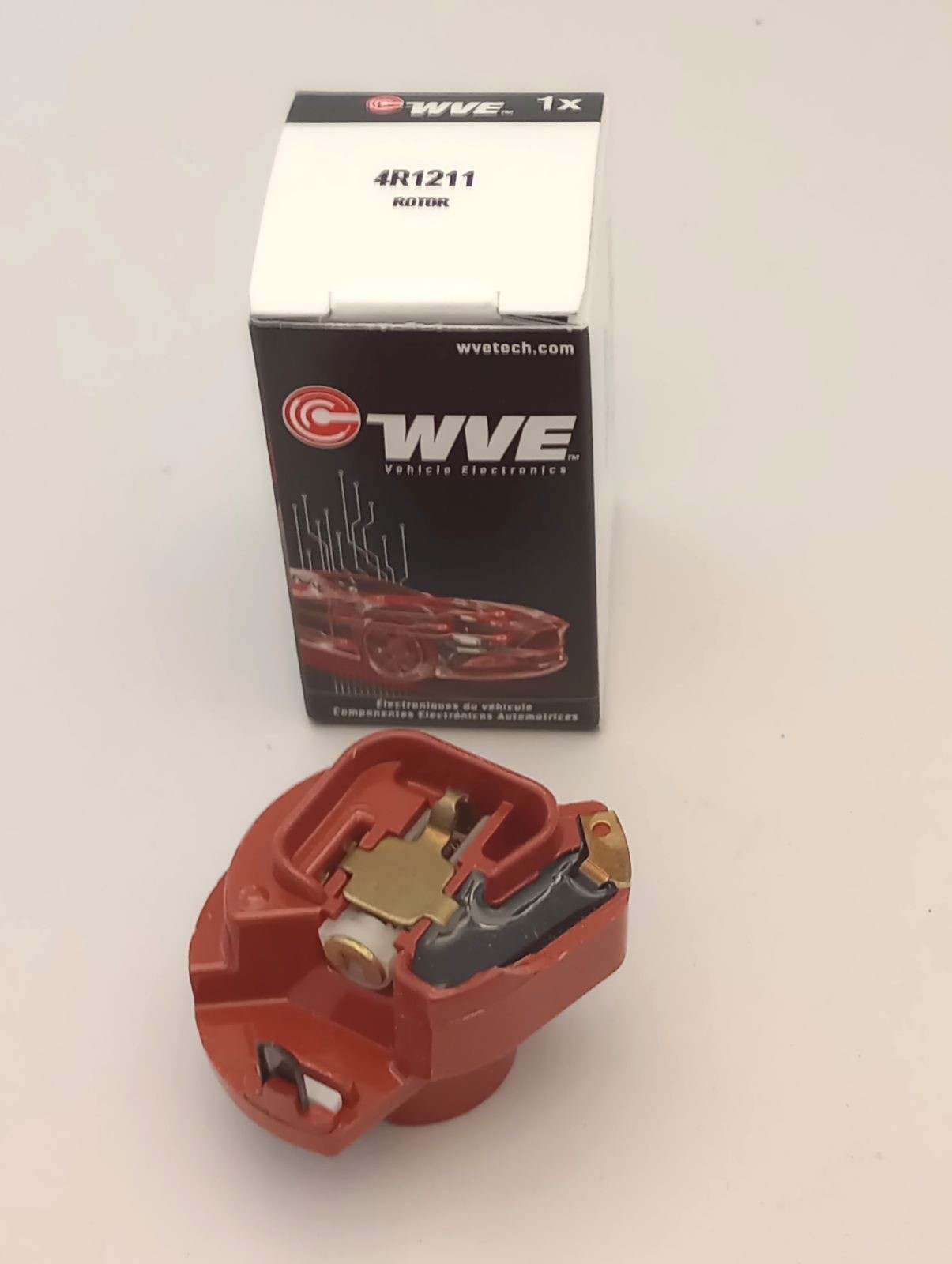 WVE 4R1211 Ignition Distributor Rotor