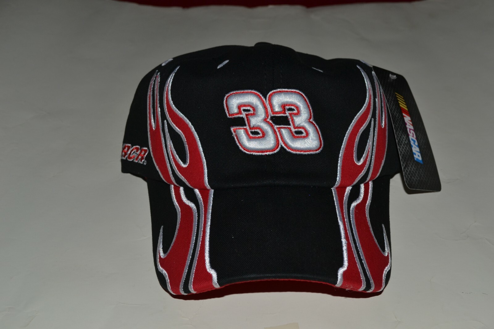 Brandon Jones RCR Racing # 33 Flamed NASCAR Hat New And Smokin Hot Race Ready