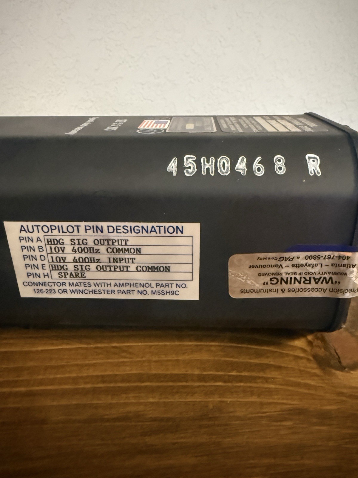 Heading Indicator With Autopilot Directional Gyro