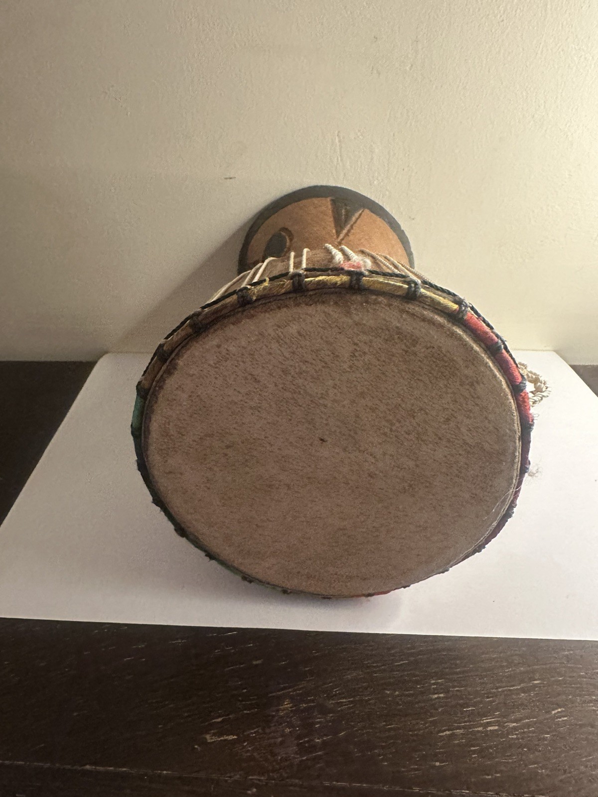 D'Jembe Drum African Drum Hand Made Drum 8” tall