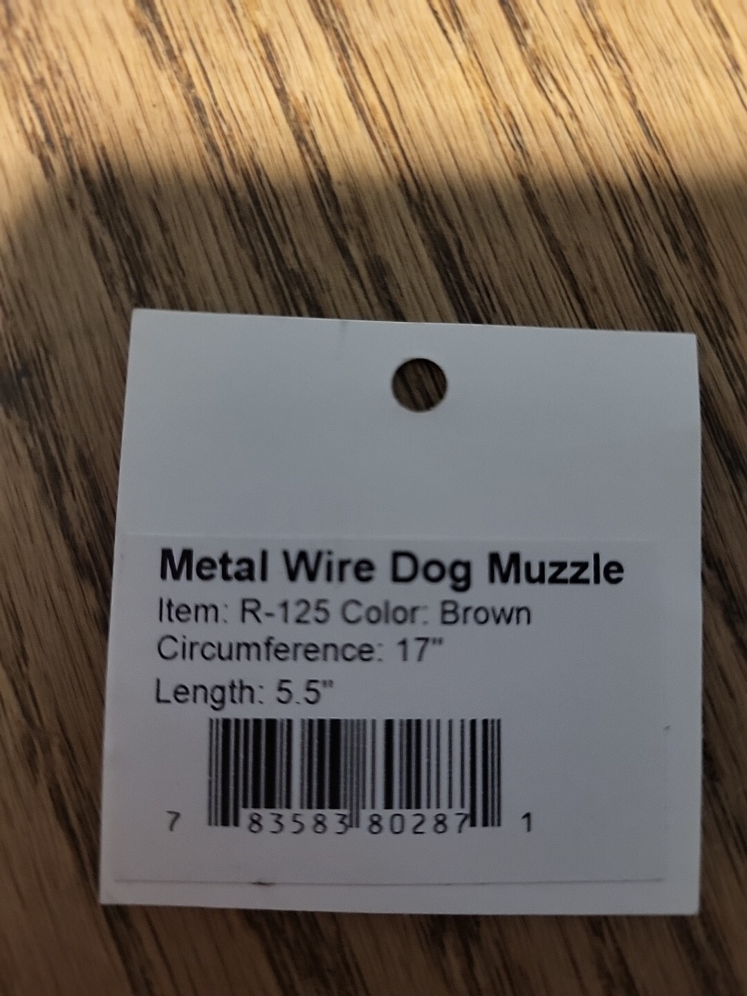 cage muzzle