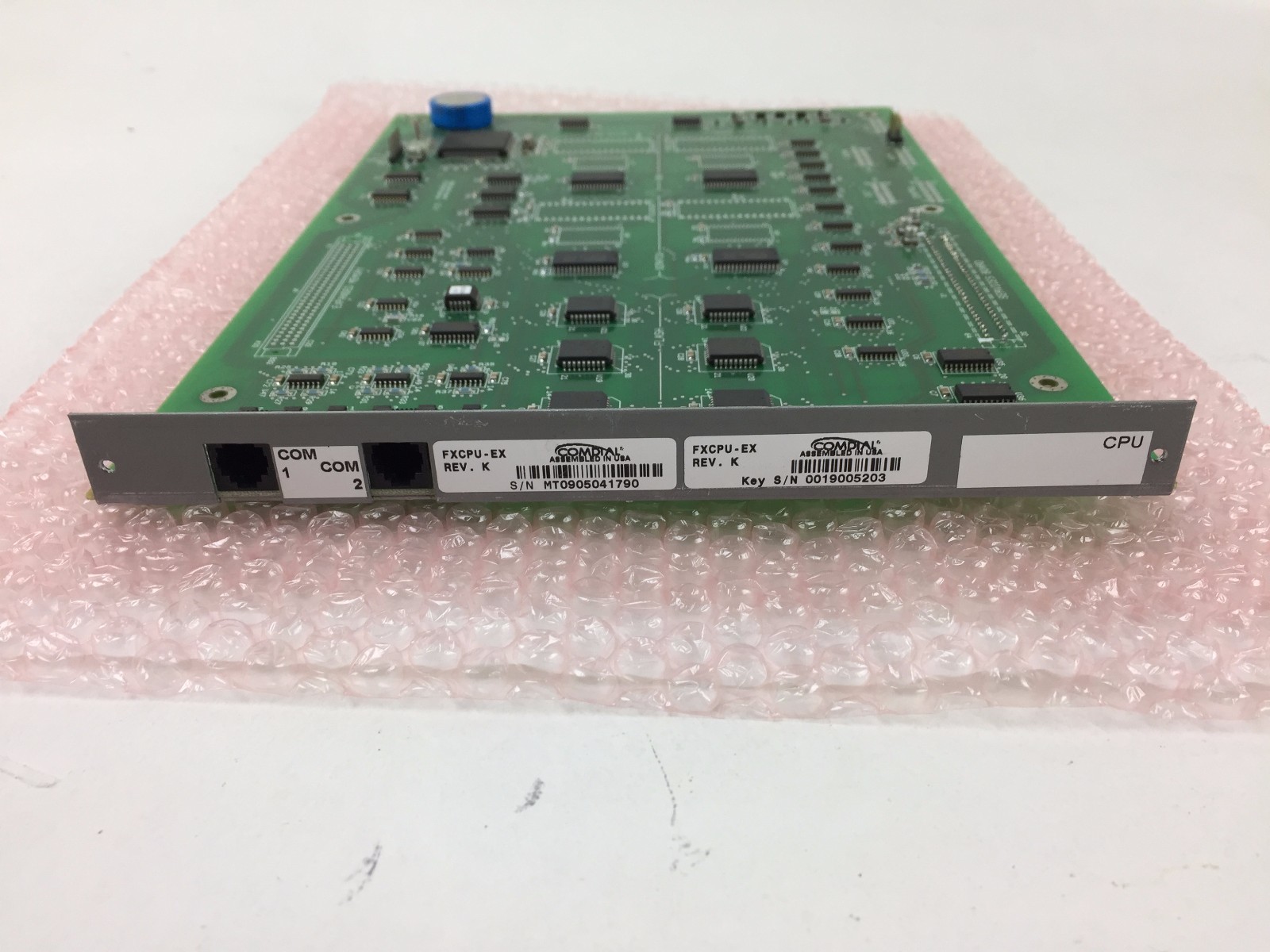 Comdial Vertical FXCPU-EX Rev K CPU Expansion Card