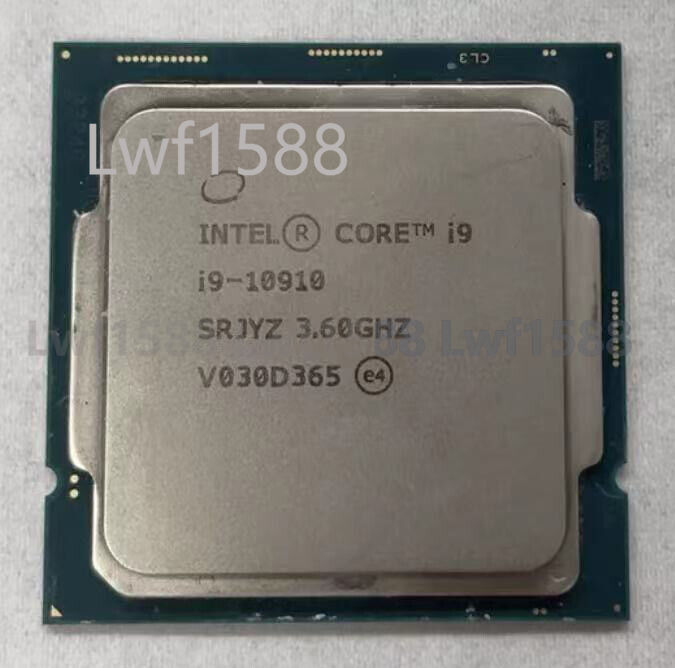 Intel Core i9 10910 125W 3.6GHz 10 core 20 threads LGA 1200 CPU processor