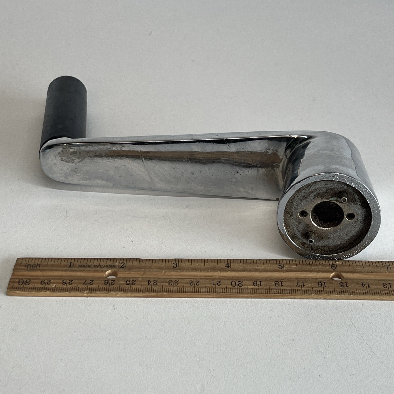 Chrome-Bronze Winch(?) Handle 7"L