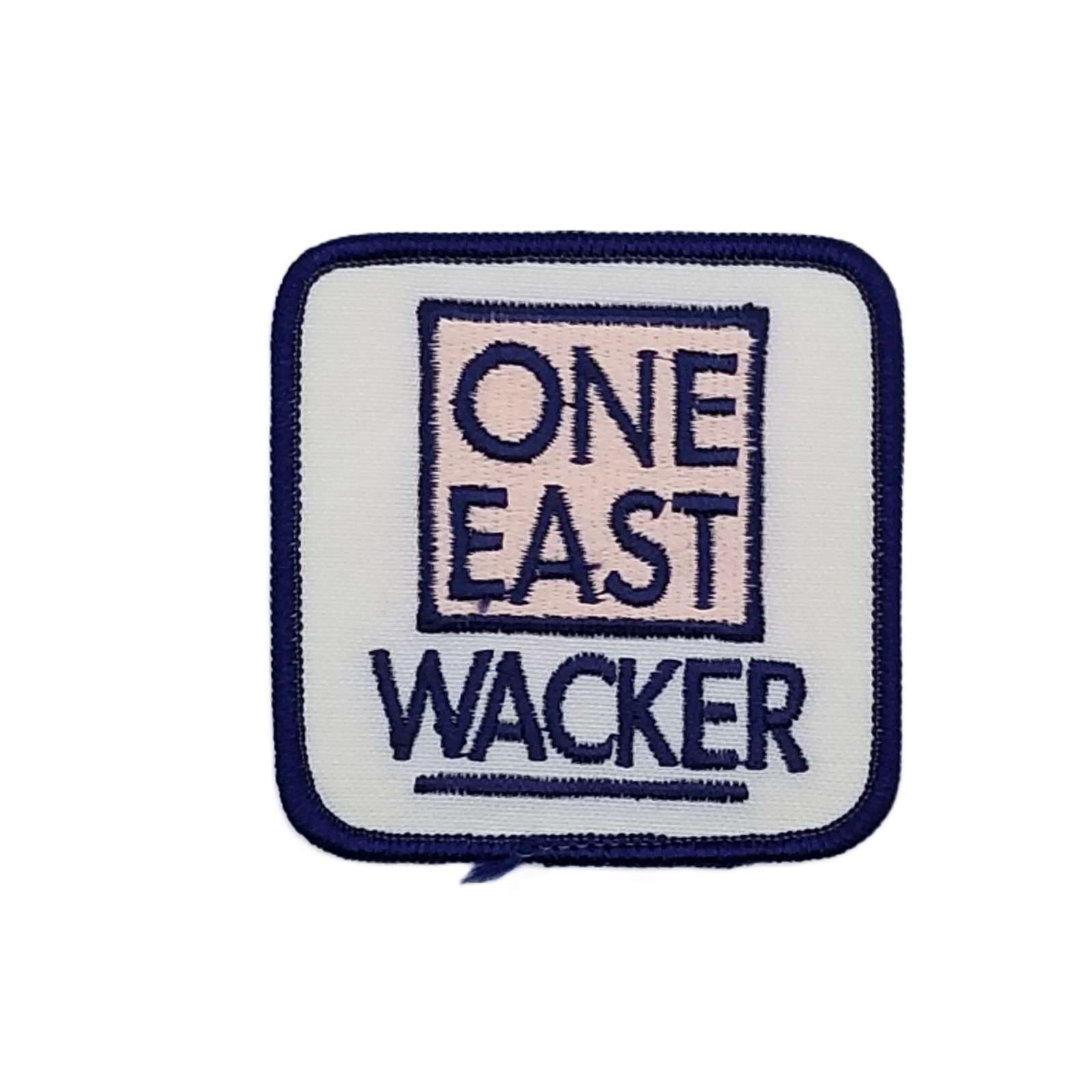 Vintage One East Wacker Chicago Embroidered Patch United Insurance Building