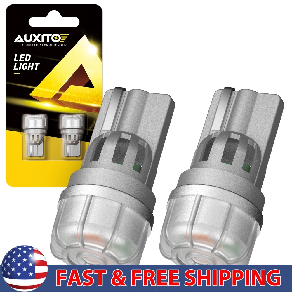 Amber 168 192 194 T10 for Ford F-150 2004-2020 LED Side Marker Light Bulb 2/10x