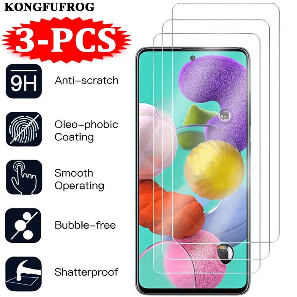 Tempered Glass Screen Protector For Samsung A17 A37 A57 A36 A56 A35 A55 A54 A53