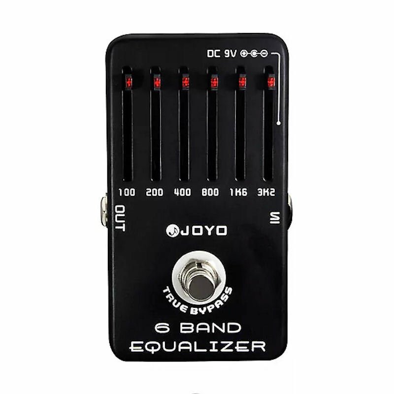 Joyo JF-11 EQ Equalizer 6-Band Guitar Effect Pedal True Bypass New