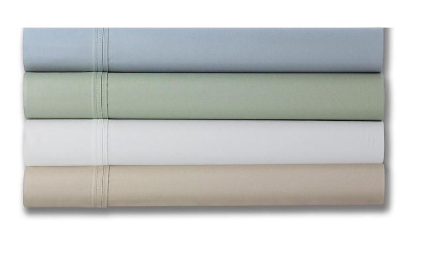 Cannon 4 Piece 100% Cotton Percale Super Soft Techno-Fit Full Sheet Set