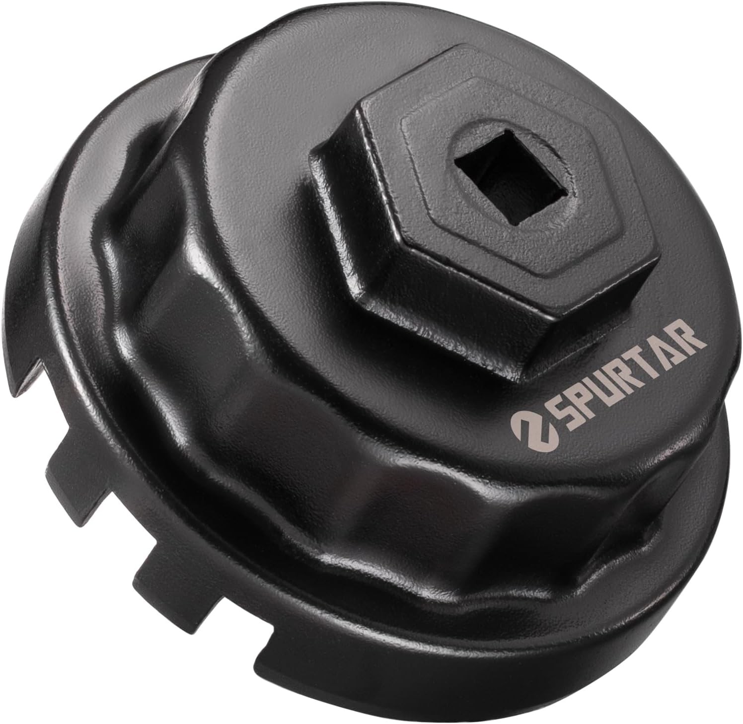 Spurtar 64mm Oil Filter Wrench Cap Removal Tool for Toyota Lexus 2.5–5.7L