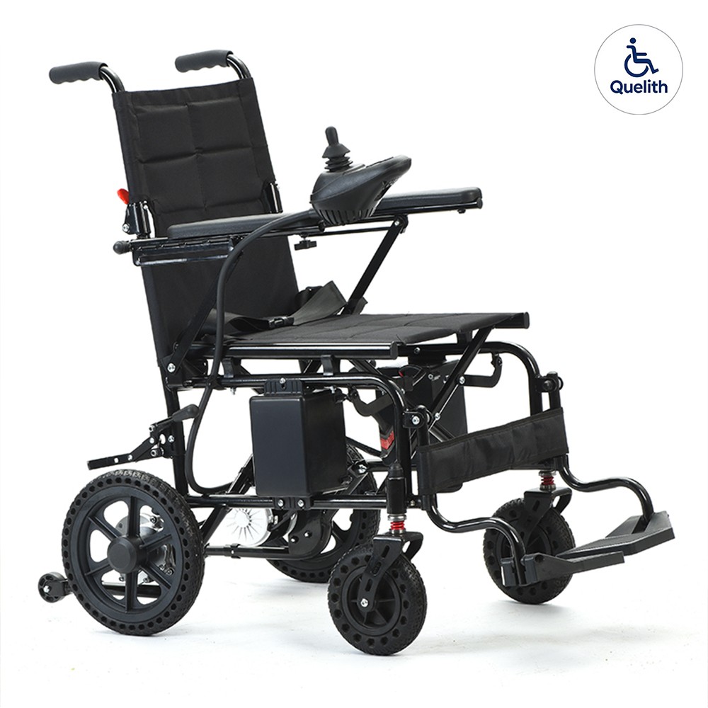 500W Dual Motor Foldable Electric Wheelchair 12Ah 15 Miles | Free Shipping