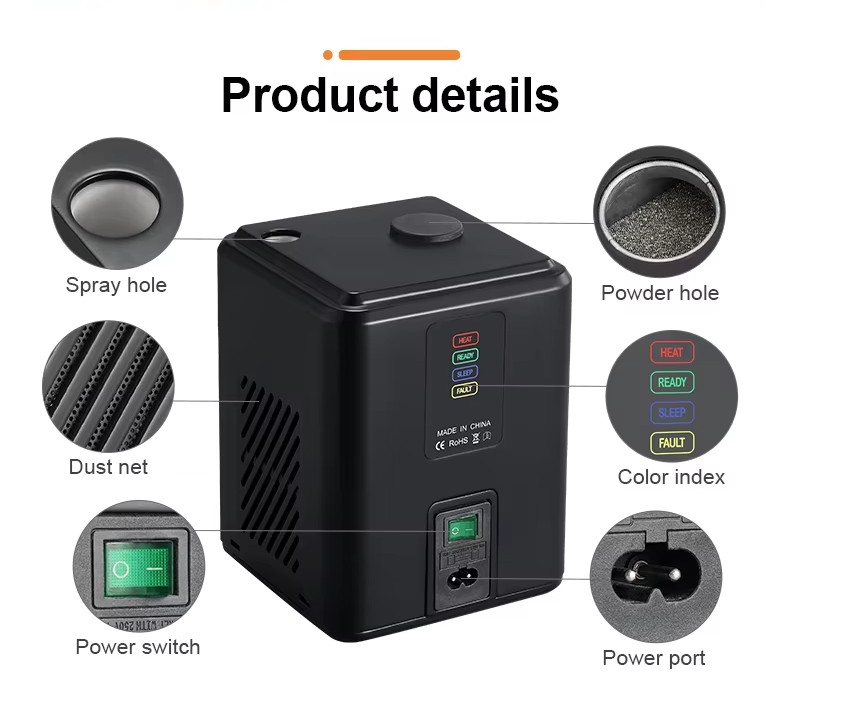 350W Mini Cold Spark machine Remote control effect DJ Wedding Firework machine