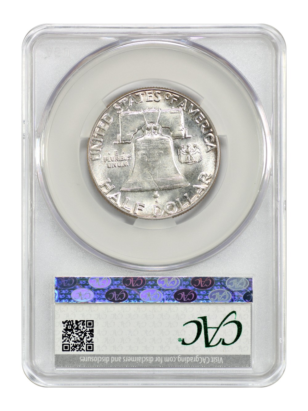 1950 50C CACG MS63FBL - Franklin Half Dollar